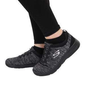 スケッチャーズ（SKECHERS）（レディース）カジュアルシューズ ダイナマイト 2.0インアフラッシュ ワイド ブラック 12965W-BKCC スニーカー クッション性