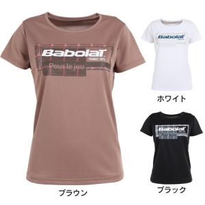 バボラ（BABOLAT）（レディース）テニスウェア レディース ピュア半袖Tシャツ BWP3578｜supersportsxebio