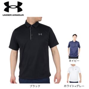 アンダーアーマー（UNDER ARMOUR）（メンズ）ゴルフウェア ポロシャツ メンズ テックポロシャツ 1290140