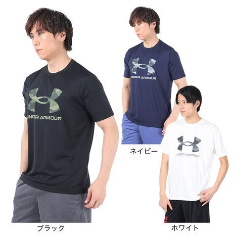 アンダーアーマー（UNDER ARMOUR）（メンズ）テック カモ ビッグロゴ ショートスリーブTシ...