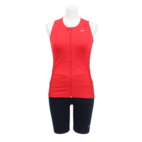 ナイキ（NIKE）（レディース）フィットネス水着 レディース 水泳 SU24 フルジップ セパレーツ...