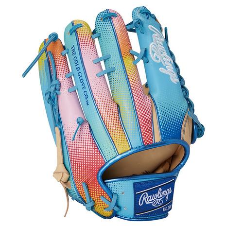 ローリングス（Rawlings）（メンズ）軟式用グラブ 外野手用 HOH グラフィック B88-キャ...