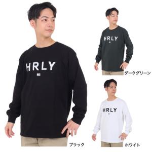 ハーレー（HURLEY）（メンズ）オーバーサイズ ブランドロゴ 長袖Tシャツ 23MLS220000...