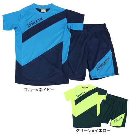 アスレタ（ATHLETA）（キッズ）サッカー フットサルウェア ジュニア プラクティス上下セット 2...