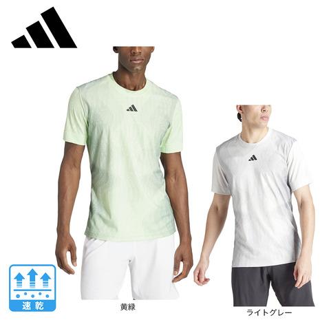 アディダス（adidas）（メンズ）テニスウェア エアチル プロ フリーリフト半袖Tシャツ IKL8...