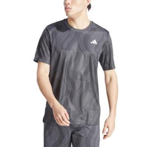 アディダス（adidas）（メンズ）テニスウェア クラブ テニス グラフィック半袖Tシャツ IKL90-IP1882｜supersportsxebio