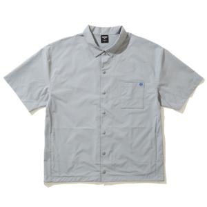 デュアリグ （DUARIG） （メンズ） PBT ポリタフタ 半袖シャツジャケット 4S0005-TRCT-863EG GRYの商品画像