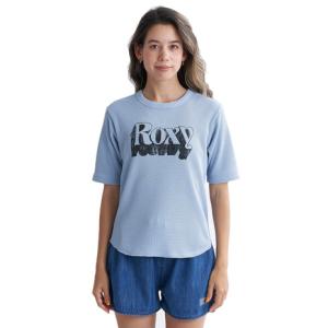 ロキシー（ROXY）（レディース）HUGGABLE ワッフル素材 半袖Tシャツ 24SPRST241...