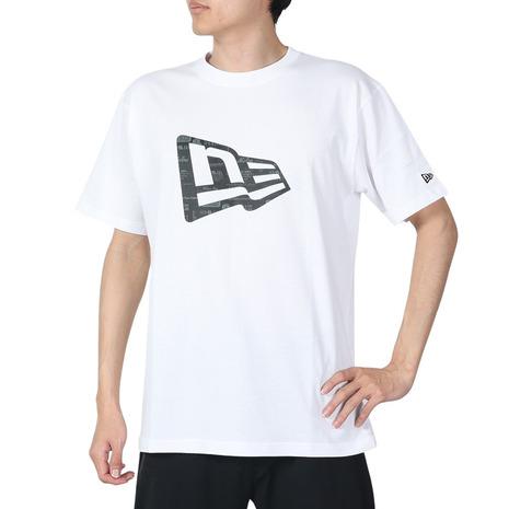 ニューエラ（NEW ERA）（メンズ、レディース）半袖 コットンTシャツ Archive Logo ...