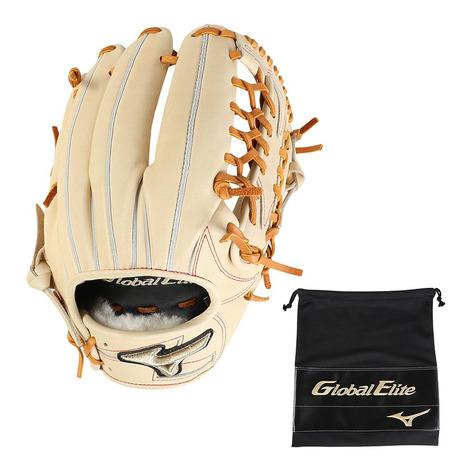 ミズノ（MIZUNO）（メンズ）硬式用 グラブ 外野手用 グローバルエリート インフィニティNEO ...