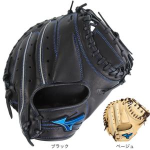 ミズノ（MIZUNO）（メンズ）軟式用グラブ 捕手用 野球グローブ 一般 WILL DRIVE BLUE 1AJCR30900 09 軟式グローブの商品画像