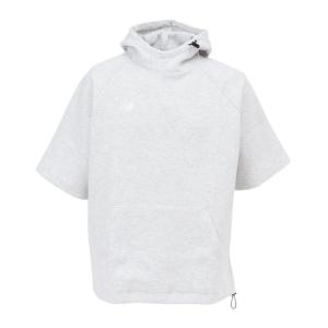 ニューバランス（new balance）（メンズ）野球ウェア BP フリースフーディ ショートスリーブトップ MT41708AHH｜SuperSportsXEBIO Yahoo!店
