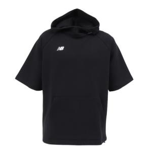 ニューバランス（new balance）（メンズ）野球ウェア BP フリースフーディ ショートスリーブトップ MT41708BK｜SuperSportsXEBIO Yahoo!店