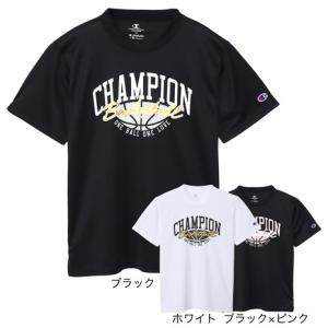 チャンピオン（CHAMPION）（キッズ）バスケットボールウェア ジュニア ミニ ショートスリーブTシャツ 24SS CK-ZB322｜SuperSportsXEBIO Yahoo!店