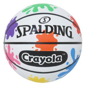 スポルディング（SPALDING）（キッズ）バスケットボール 5号球 クレヨラ ペイント スプラッター ラバー 85-086Z｜SuperSportsXEBIO Yahoo!店