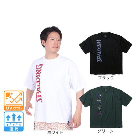 スポルディング（SPALDING）（メンズ）バスケットボールウェア Tシャツ ネオン トロピカル ロ...