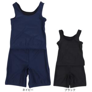 フットマーク（FOOTMARK）（キッズ）スクール水着 ジュニア 女子 水泳 ガールズ セパレート 0247301NVY 120-170cm