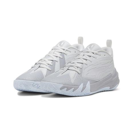 プーマ（PUMA）（メンズ）バスケットシューズ バッシュ SCOOT ZEROS GREY ICE ...