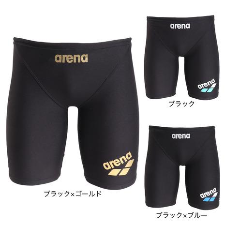 アリーナ（ARENA）（メンズ）競泳水着 メンズ 水泳 タフスーツ トレーニングスパッツ ハーフレッ...