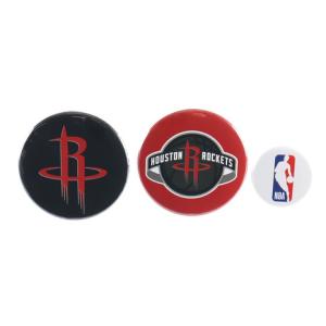 爆買 エヌビーエー （NBA） （メンズ、レディース、キッズ） NBA 缶バッジ ヒューストンロケッツ NBA35859の商品画像