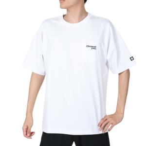 エレメント（ELEMENT）（メンズ）TOUGH POCK ショートスリーブ Tシャツ BE021200 WHT｜supersportsxebio