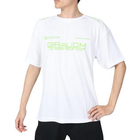 ジローム（GIRAUDM）（メンズ）ドライプラスクール シャインブロック メッシュ Tシャツ CT4...