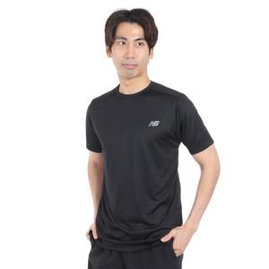 ニューバランス（new balance）（メンズ）Essentials ランTシャツ MT41222BK｜SuperSportsXEBIO Yahoo!店