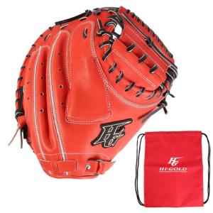 硬式 キャッチャー ミット 己極シリーズ ハイゴールド HI-GOLD 【野球