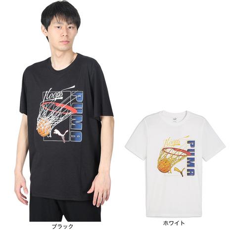 プーマ（PUMA）（メンズ）バスケットボールウェア SWISHED 半袖Tシャツ 624801