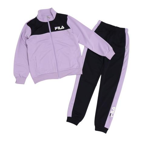 フィラ（FILA）（キッズ）ガールズ ジャージ 上下セット ウォームシャツ セットアップ 114-7...