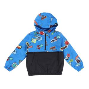 NIKE（ナイキ） （キッズ）ハーフジップ プリントブロック アノラック