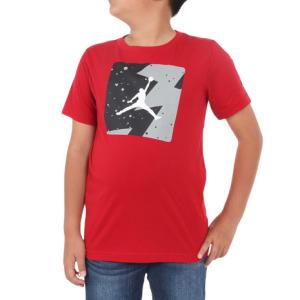 ジョーダン キッズ Tシャツ 半袖 Jordan Flight Fade T-Shirt - White/Red Jordan ジョーダン（JORDAN）（キッズ）PRACTICE FLIGHT Tシャツ