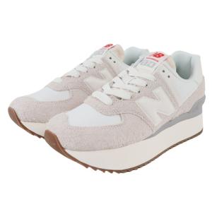 ニューバランス（new balance）（レディース）スニーカー 574+ WL574ZQDB WL574 ZQD B 厚底