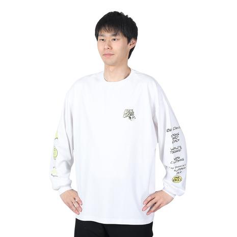 ベンデイビス（BEN DAVIS）（メンズ）スモーク スクリプト 長袖Tシャツ 24380031-W...