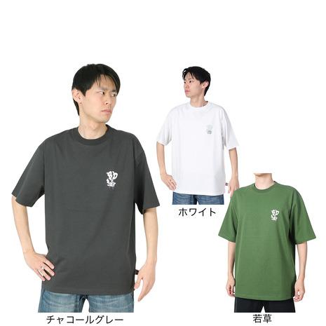 ベンデイビス（BEN DAVIS）（メンズ）スモーキングテレビ 半袖Tシャツ 24580024-CH...