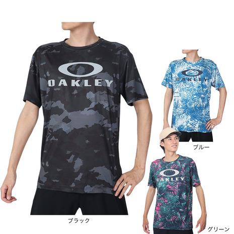 オークリー（OAKLEY）（メンズ）Enhance Qdevo 半袖Tシャツ Graphic 3.0...