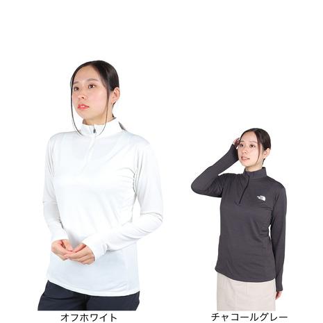 ノースフェイス（THE NORTH FACE）（レディース）長袖Tシャツ ロングスリーブフラッシュド...