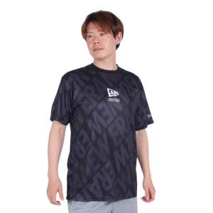 ニューエラ（NEW ERA）（メンズ）半袖 テック Tシャツ オールオーバーロゴ 14311390｜supersportsxebio