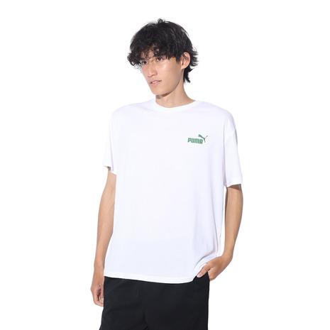 プーマ（PUMA）（メンズ）DRY PLUS POWER Tシャツ 半袖 525673 02 WHT