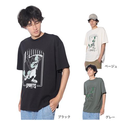 プーマ（PUMA）（メンズ）SUPER PUMA Tシャツ 半袖 682488 01 BLK