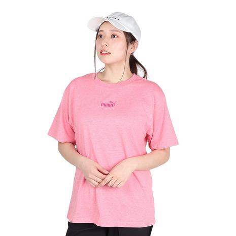 プーマ（PUMA）（レディース）ESS+ MX NO1 ロゴ リラックス 半袖 Tシャツ 68074...