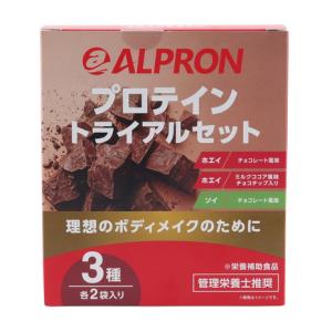 アルプロン（alpron）（メンズ、レディース）WPC+SOYプロテイン トライアルセット 15g×6袋｜supersportsxebio