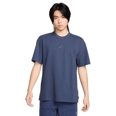 ナイキ（NIKE）（メンズ）Tシャツ 半袖 スポーツウェア プレミアム エッセンシャル 無地 ワンポ...