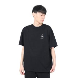 サイラス（SILAS）（メンズ）SILAS×MAW MikeL 半袖Tシャツ 110242011001-BLACK｜supersportsxebio