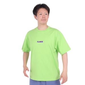 エクストララージ（XLARGE）（メンズ）スタンダード ロゴ ショートスリーブ Tシャツ 101242011006-GREEN｜supersportsxebio