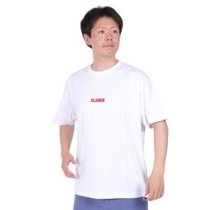 エクストララージ（XLARGE）（メンズ）スタンダード ロゴ ショートスリーブ Tシャツ 101242011006-WHITE｜supersportsxebio