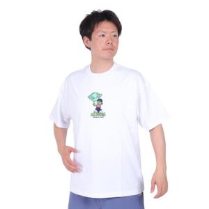 エクストララージ（XLARGE）（メンズ）AROUND THE WORLD ロゴ ショートスリーブ Tシャツ 101242011018-WHITE｜supersportsxebio