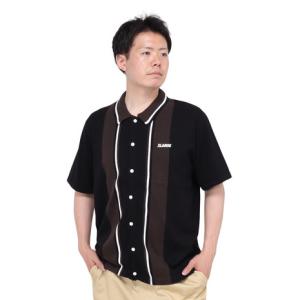 エクストララージ（XLARGE）（メンズ）ライク ニット 半袖 シャツ 101242013009-BLACK｜supersportsxebio