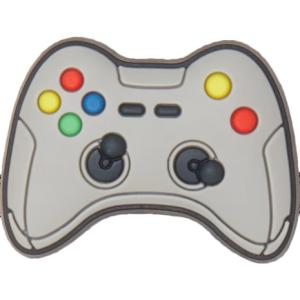 クロックス（crocs）（メンズ、レディース、キッズ）ジビッツチャーム グレー ゲーム コントローラー 10007387