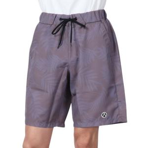 エアボーン（ARBN）（メンズ）水着 海水パンツ ボタニカル サーフ ショートパンツ 水陸両用 AB24SSM-APP0914BLK